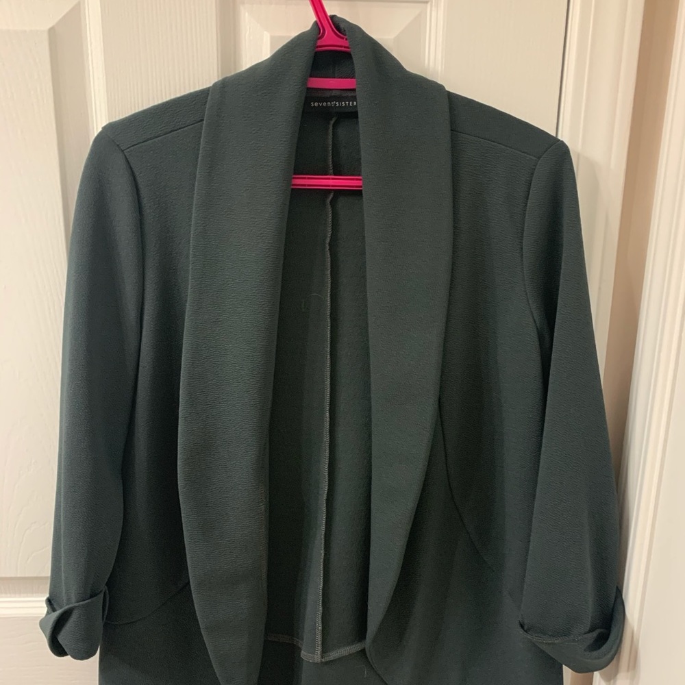 Grey cardigan